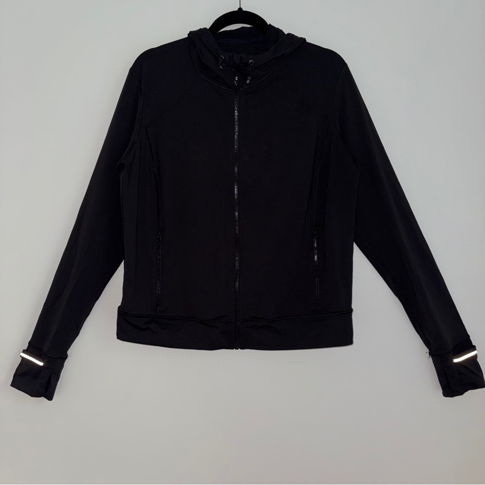Victoria Sport Women’s Black Full Zip Hoodie Jacket Size Large - Picture 9 of 9